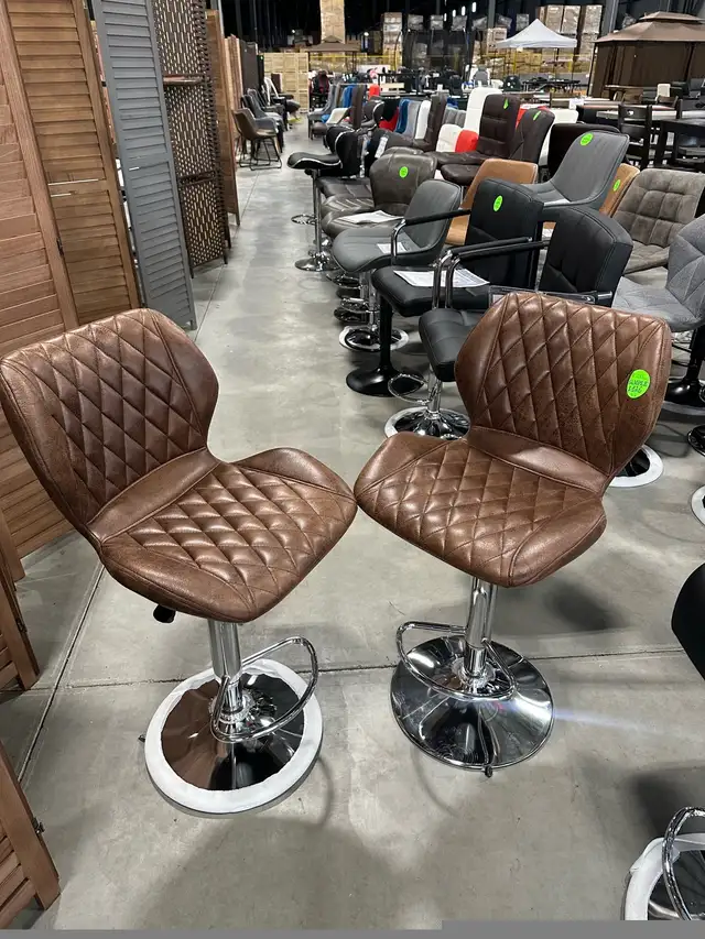  Brand-new Bar Stools — Multiple Styles Available! in Dining Tables & Sets in Calgary - Image 7