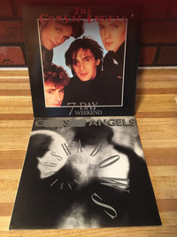 Record Album Vinyl LP-THE COMSTAT ANGELS-2LPs-$35.00 each