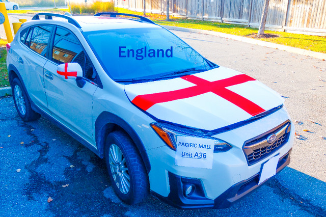 England,  World Cup 2022, car hood cover, car flags in Hobbies & Crafts in City of Toronto