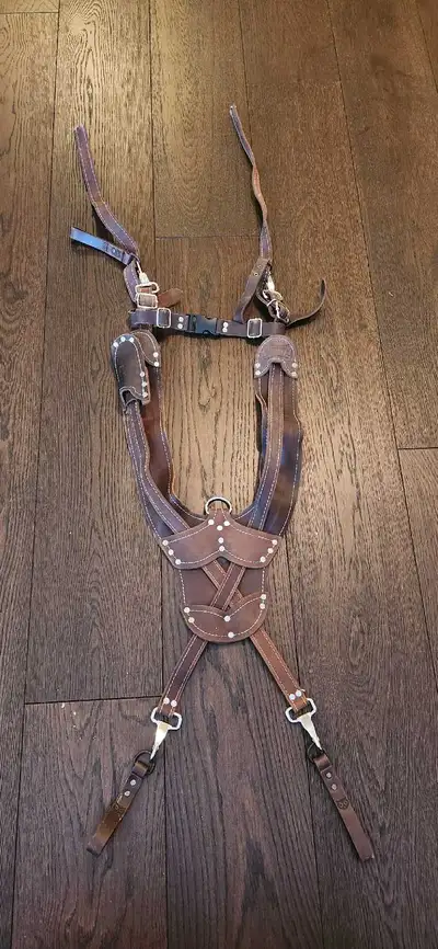 TASK Brown Suspender Work Harness, View more
