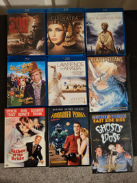 Classic Movies Blu-Rays And DVDs
