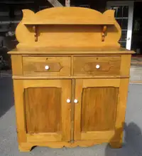 Antique Pine Jam Cupboard in Good Condition