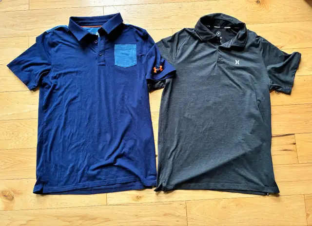 Boys XL/Men’s Small golf shirts and shorts 4/$40 or $15 each in Men's in Charlottetown - Image 9