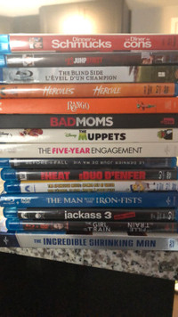 Blu-rays for sale