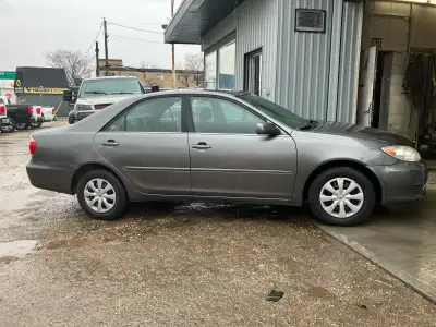 2005 Toyota Camry ~ 4 cyl, Auto, 4 door,  SAEFTIED