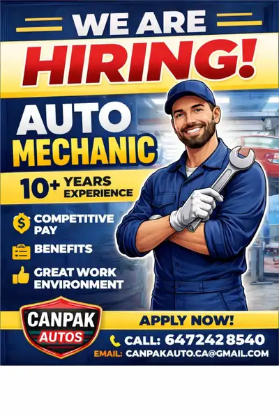 looking for,  full  time Auto Mechanic, View more