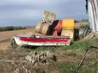 Aluminum Boat and Trailer