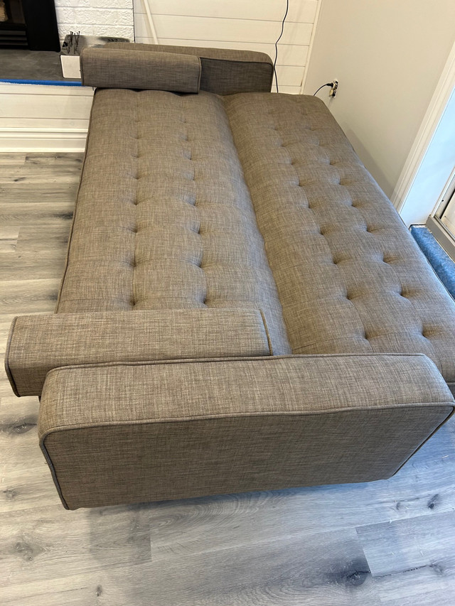 Grey sofa bed in Couches & Futons in Barrie - Image 2