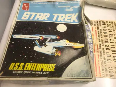 opened but appears to be complete, nice display piece