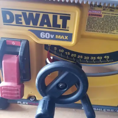 Dewalt plug in 12" compound mitre, View more