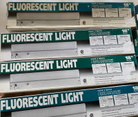 Four Brand New Fluorescent 18inch under cabinet lights