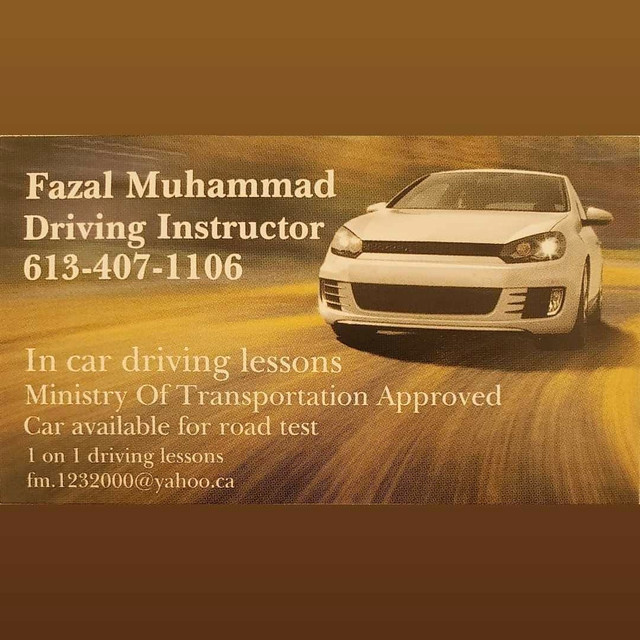 Driving instructor  in Other in Ottawa