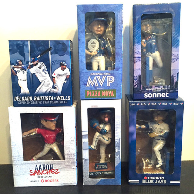 Toronto Blue Jays Bobbleheads LOT x6 in Arts & Collectibles in City of Toronto