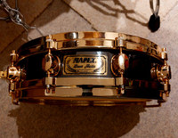 Mapex brass master snare drum BR4351D