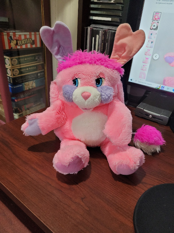13" Pink Popple party stuffed toy. Vintage in Toys & Games in Dartmouth