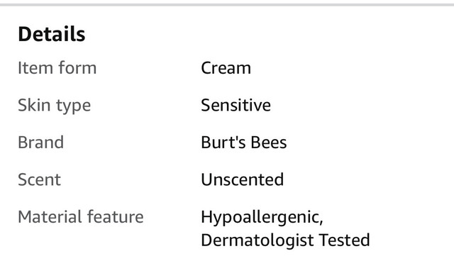 Burt’s Bees Sensitive Facial Cream Cleanser, Daily Face Wash for in Home Décor & Accents in City of Toronto - Image 2