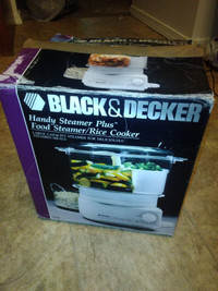 Black & Decker Handy Steamer Plus HS90 Food Steamer / Rice Cooke