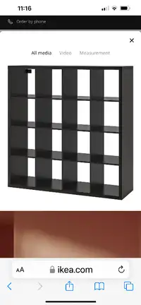 Ikea cube storage divider “Ottava”