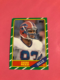 1986 Topps Andre Reed Rookie Card 