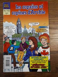 Comic Les copains et copines d'Archie #112 Canada Ottawa (1992)