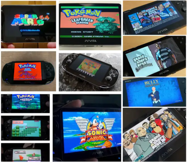 Playstation PS VITA OLED 1000 PSVITA MODDED 999+ Games on SD in Sony PSP & Vita in City of Toronto - Image 3