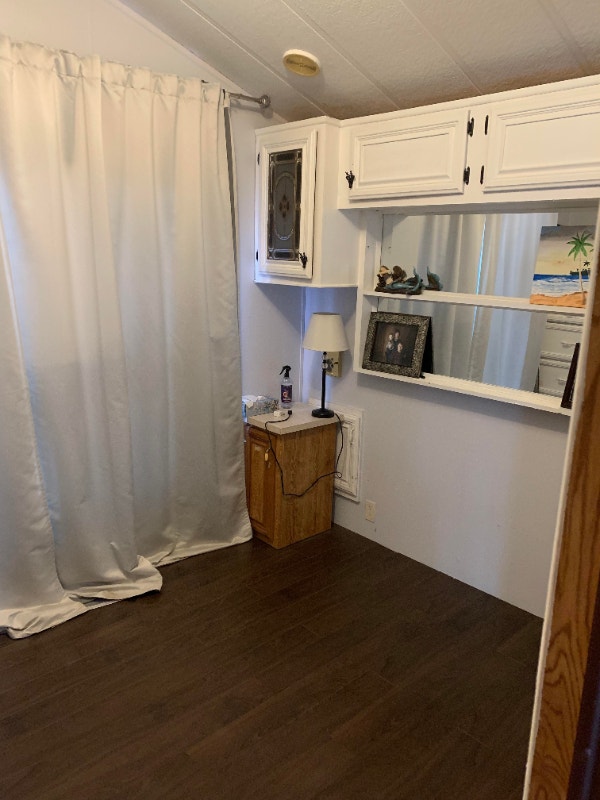 This is a Park Model Mobile home (1 bedroom) located in a season