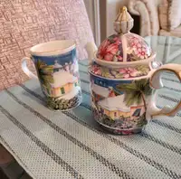 Lovely teapot and cup
