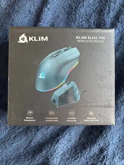 KLIM Blaze Pro – Wireless RGB Gaming Mouse, View more