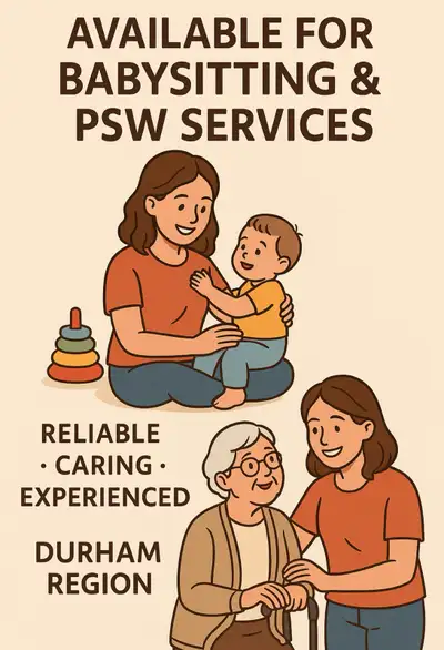 PSW/Babysitting, View more