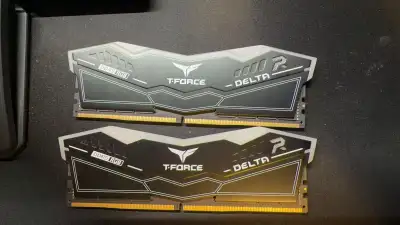 T-force delta 64G 6000mhz rgb ram, View more