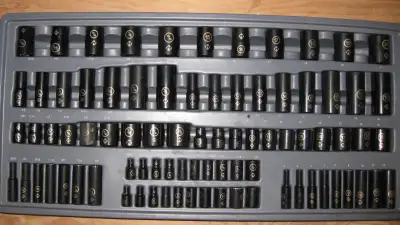 Mastercraft Maximum triple square socket set, View more
