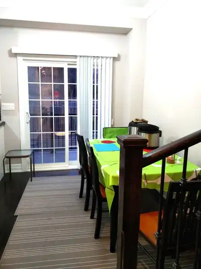 1) Big Bright Master bedroom with 2 walk-in closets, in 3rd floor of a townhouse located at Upper Fo...
