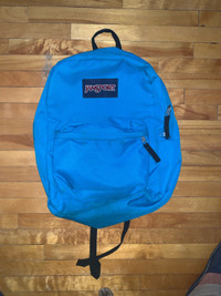 Turquoise Jansport backpack 