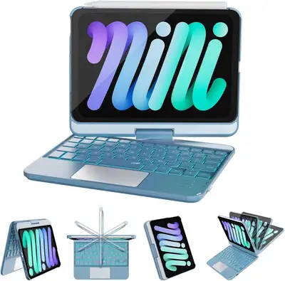 ❤️✅NEW IN BOX: Keyboard Case for iPad Mini 7 & iPad Mini 6, View more