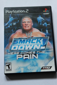 PlayStation 2 PS2 WWE Smackdown Bring the Pain