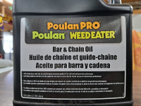 Chainsaw oil 4 Gallons Brand New (Cayuga, Ontario)