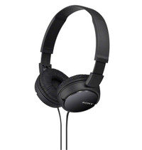 NEW SONY MDR-ZX110 Black Wired Stereo Headset Headphones