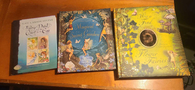 Lot of 3 books fairy related in Other in Gatineau