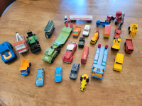 Vintage Tonka and Matchbox toy cars