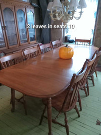 Roxton Dining Table and 10 chairs