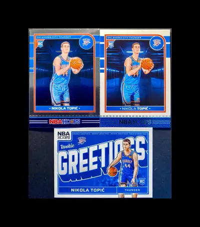 Up for sale is a Nikola Topic 3 RC Card lot. Great cards for the collection. Come in plastic sleeves...