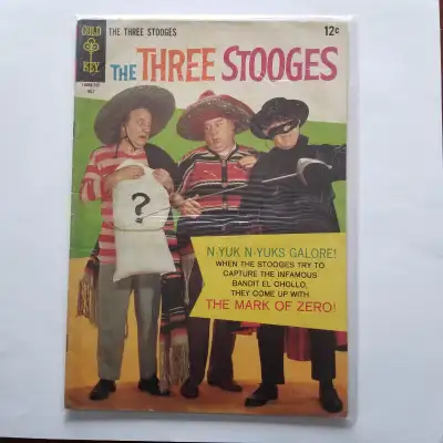 The Three Stooges - Gold Key Comics - issue 34 - May 1967, View more