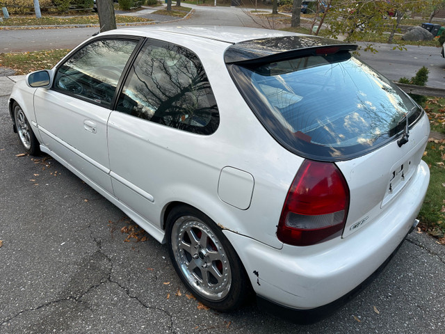 Must see. Race ready. 1999 Honda Civic Hatchback CX in Cars & Trucks in Mississauga / Peel Region - Image 4