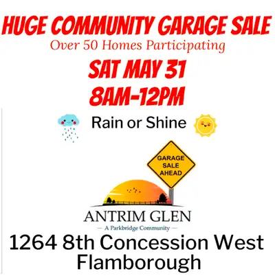 Huge Community Garage Sale, View more