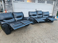 Free delivery/2 pc recliners couch set 