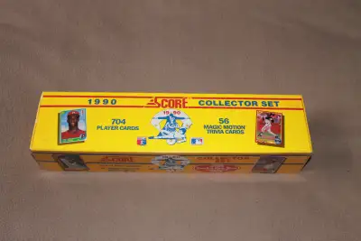Factory Sealed 1990 Score Baseball Collector Set 704 Card, View more