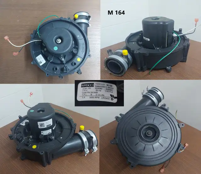 FASCO Draft Inducer Motor – Model 70581023 (J238-150) - M 164 in Heating, Cooling & Air in City of Toronto - Image 7