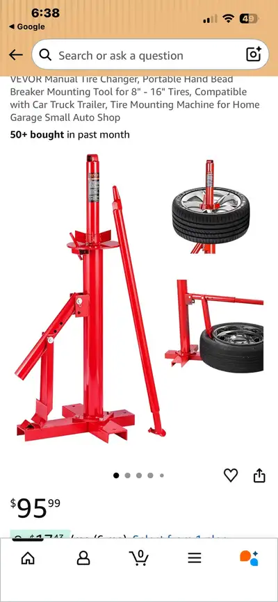 Manual Tire Changer, View more