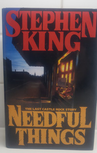 NEEDFUL THINGS by Stephen King, Hardcover, First Edition/1st Pri