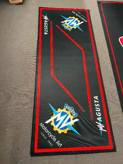 Beautiful carpets doorway runners mats to display your motorcycles on. Yoga mats work out mat Great...